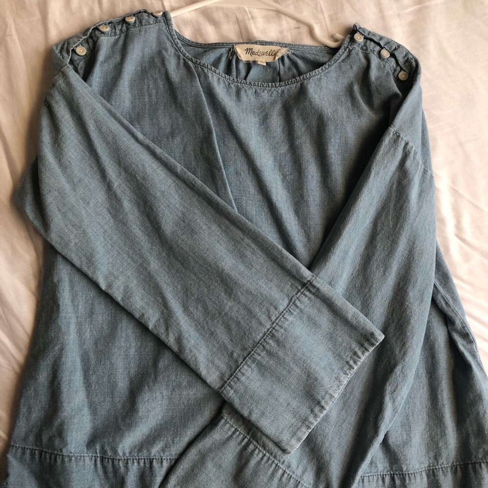 Madewell denim top